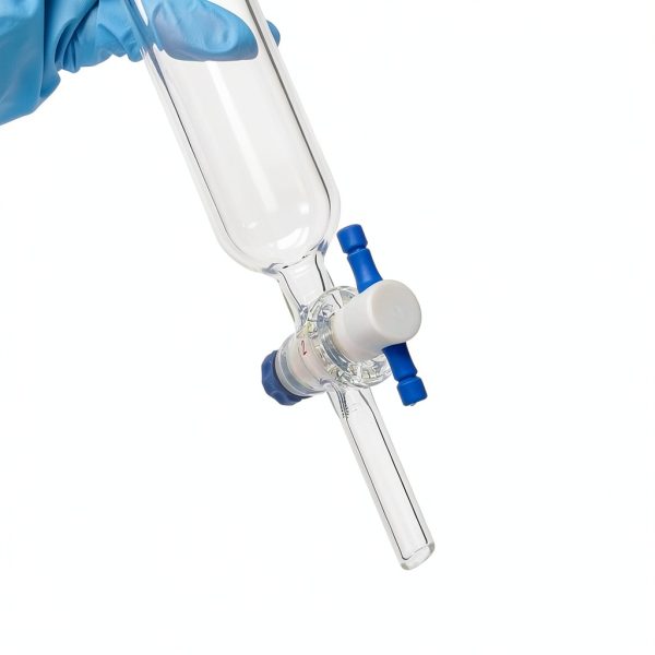 CS Labglass Chromatography Column Borosilicate Glass Lab Use-6