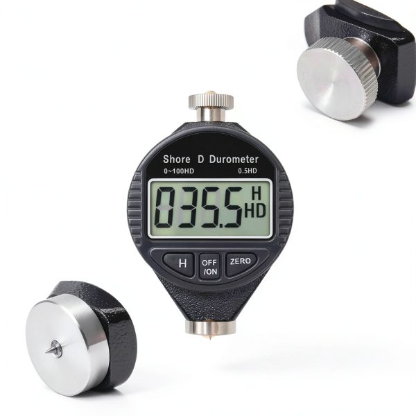 QWORK Shore D Hardness Tester for Rubber Plastics WD3847-2