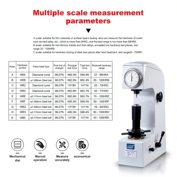 KWTAJIEQC Rockwell Hardness Tester Manual Industrial-1