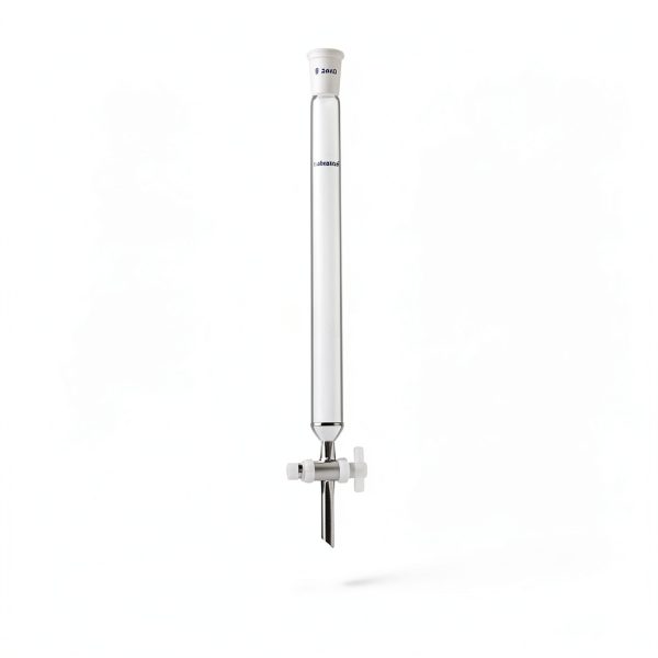 Labasics Glass Chromatography Column Sintered Disc Reusable-2