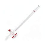 ADAMAS-BETA Chromatography Column PTFE Stopcork Glass-0