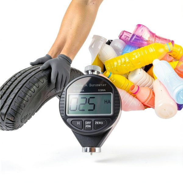 TekcoPlus Rubber Hardness Tester Digital Durometer ISO-4