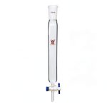 CS Labglass Chromatography Column Borosilicate Glass Lab Use-0