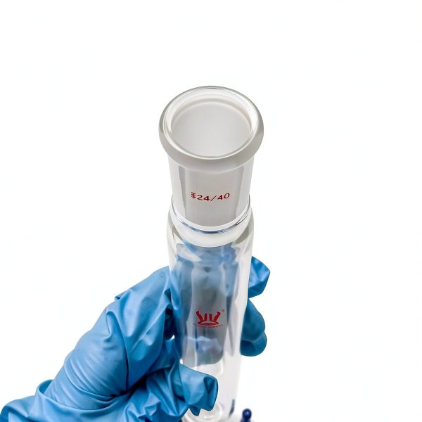 CS Labglass Chromatography Column Borosilicate Glass Lab Use-5