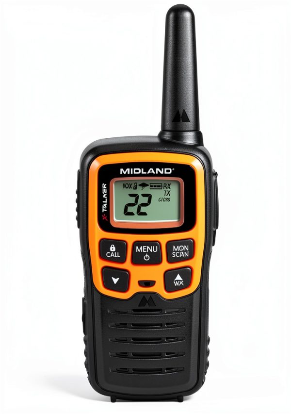 Midland Walkie Talkies 2 Pack FRS Channels Weather Alert-0