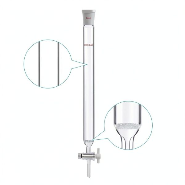 Stonylab Chromatography Column 1in Borosilicate-2