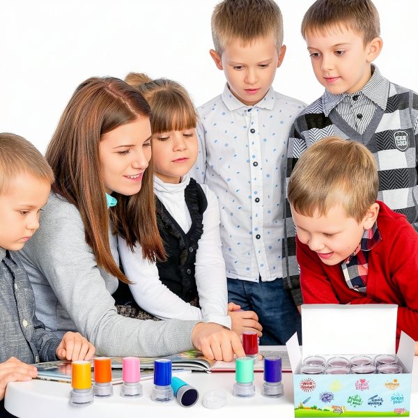 Teacher Stamps Fancy Land Motivational Kids Design-5