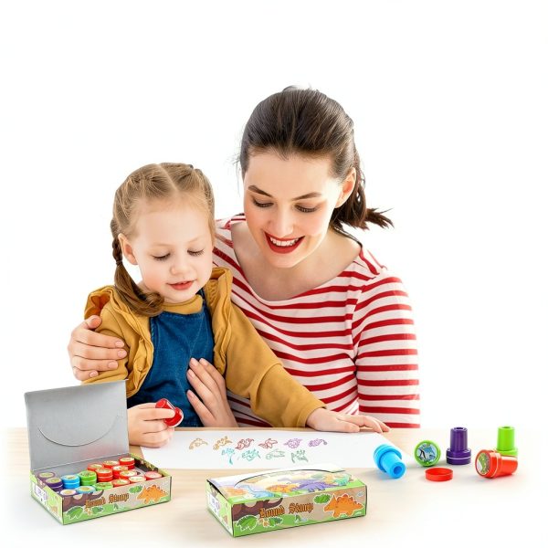 Kesoto Kids Dinosaur Stamps for Toddlers-2
