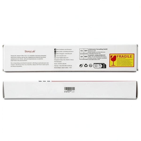 Stonylab Chromatography Column 1in Borosilicate-7