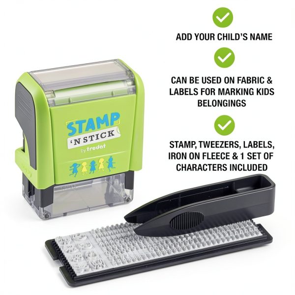 DIY stamping kit Trodat Self Inking Textile Stamp Model 175413 Kids-2