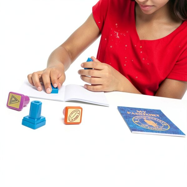 Geography Stampers by Oriental Trading Non Toxic 12 Country Set-2