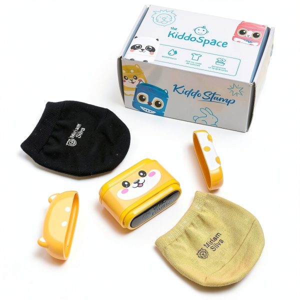 KiddoSpace Double-Sided Name Stamp Waterproof Kids Labeling Tool-5