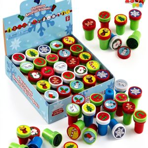 Christmas Stamps Bulk 25pcs 12 Designs Joyin US Corp Stamping Set-0