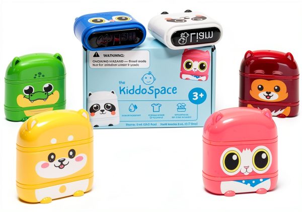 KiddoSpace Double-Sided Name Stamp Waterproof Kids Labeling Tool-0
