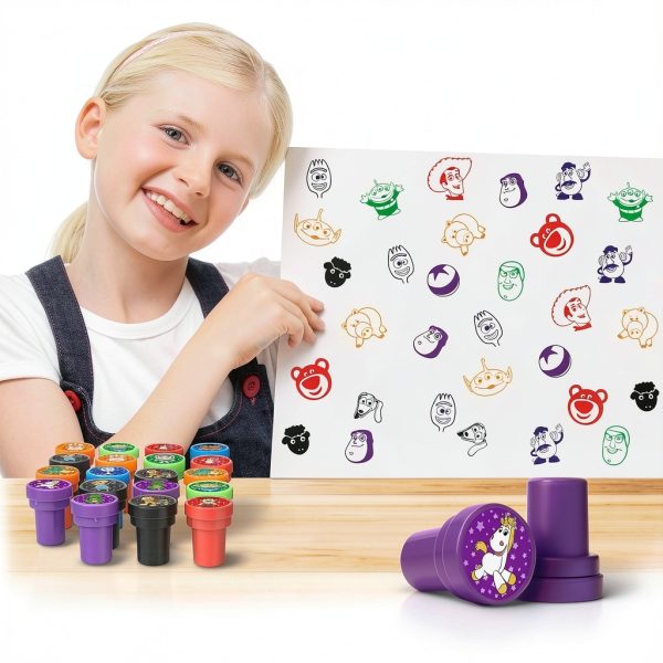 Toy Inspired Story Stampers 24Pcs Set by XYZ Brand Kids Craft Supplies-6
