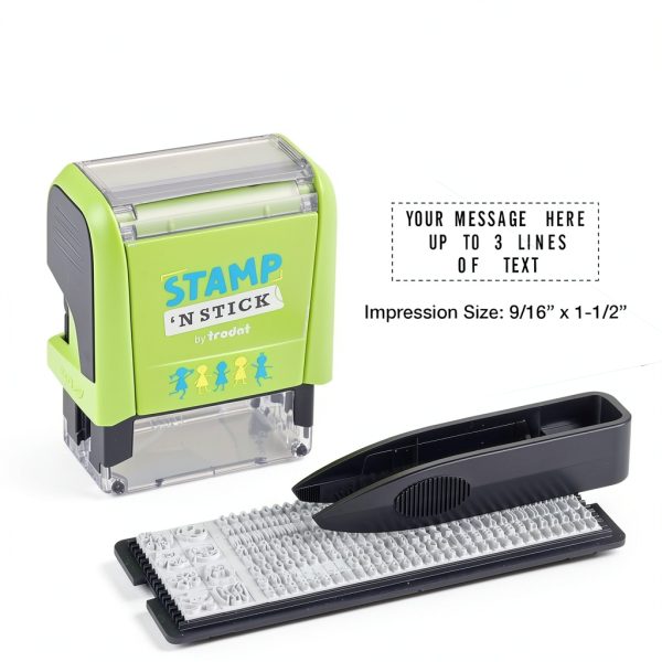 DIY stamping kit Trodat Self Inking Textile Stamp Model 175413 Kids-5